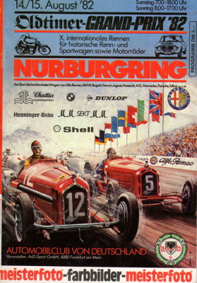 Programmheft Europa Meisterschaftslauf Nürburgring 1979 | 0679
